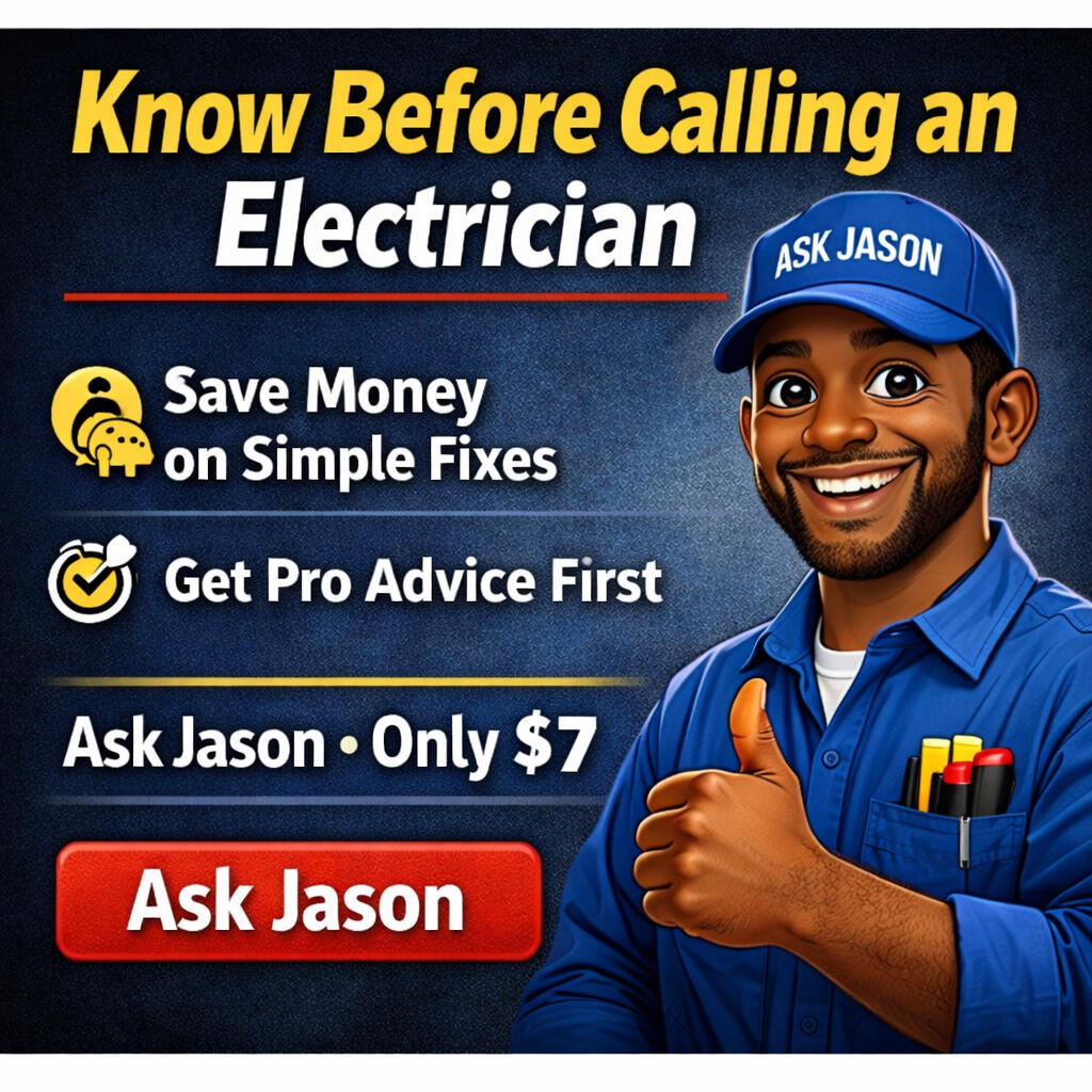 Friendly Neighbor electrician Jason providing electrical guidance