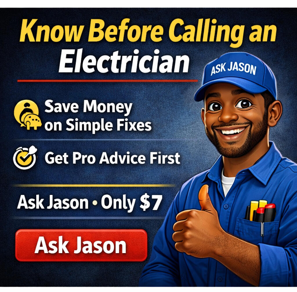 Friendly Neighbor electrician Jason providing electrical guidance