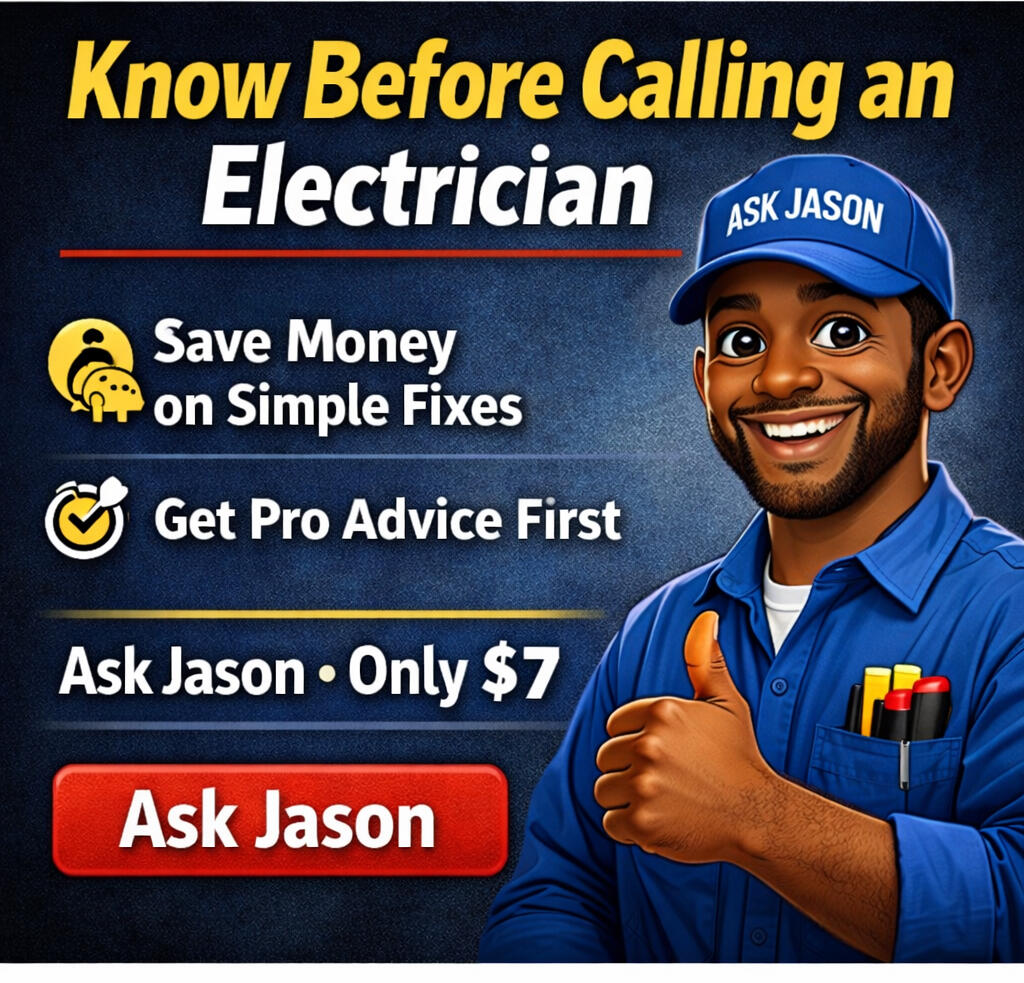 Friendly Neighbor electrician Jason providing electrical guidance
