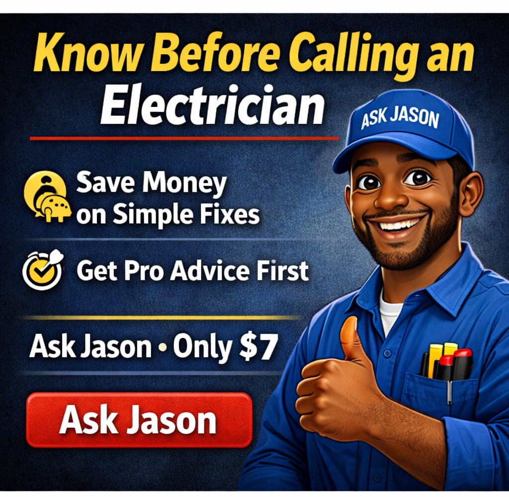 Friendly neighbor electrician Jason providing electrical guidance